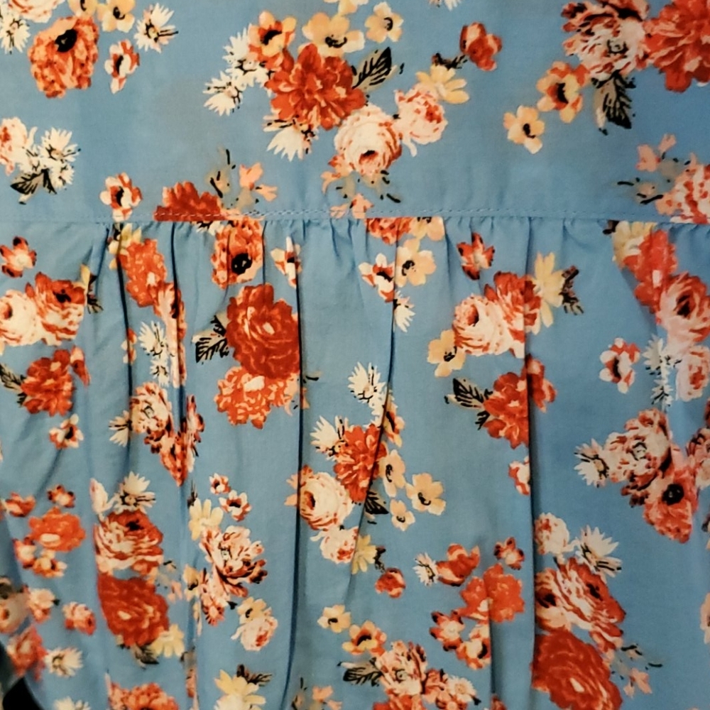 Lucky Brand Floral-print Button DownTop - Picture 4 of 8